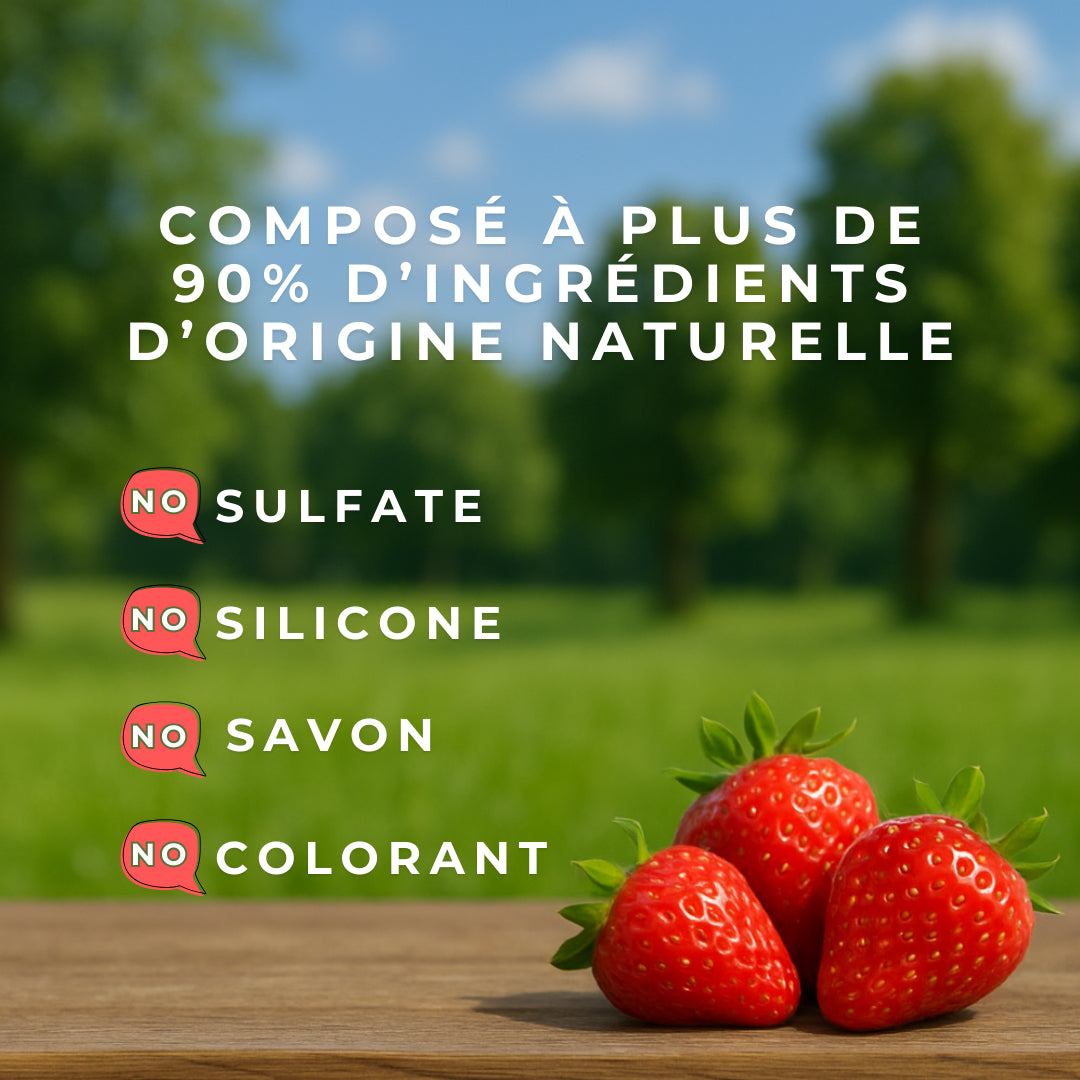 SOFT WAVE KIDS SHAMPOING 2-EN-1 A LA FRAISE