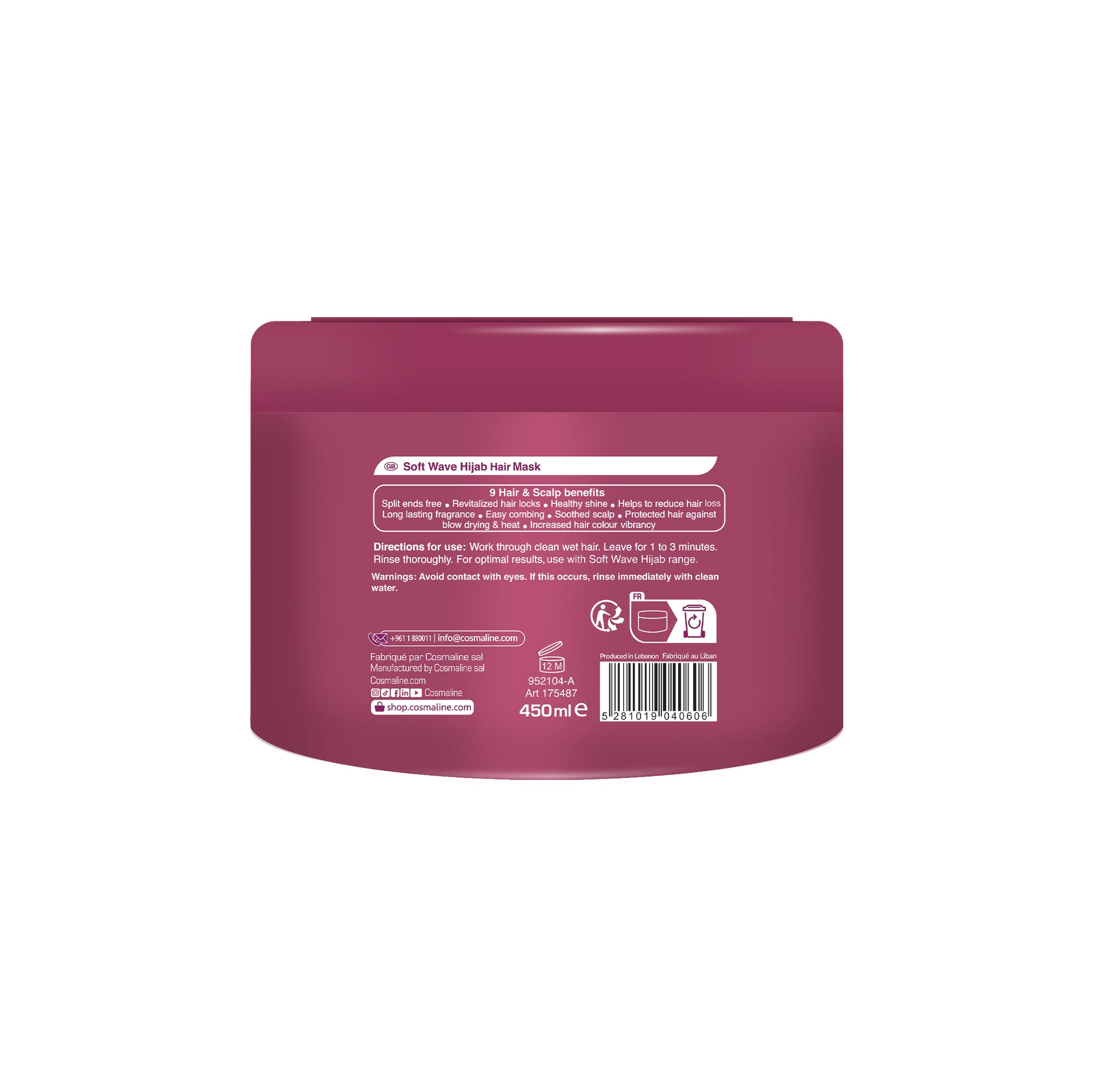 SOFT WAVE HIJAB MASQUE CAPILLAIRE REVITALISANT