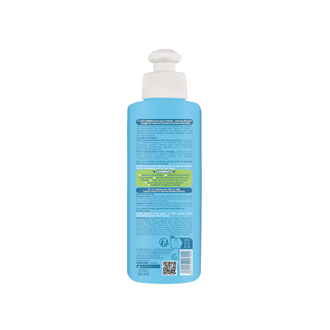 SOFT WAVE KIDS CURL GENTLE LAIT CAPILLAIRE BOUCLES