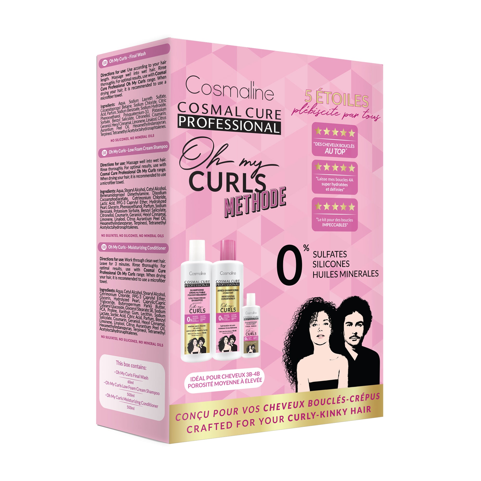 COSMAL CURE PROFESSIONAL OH MY CURLS KIT COMPLET