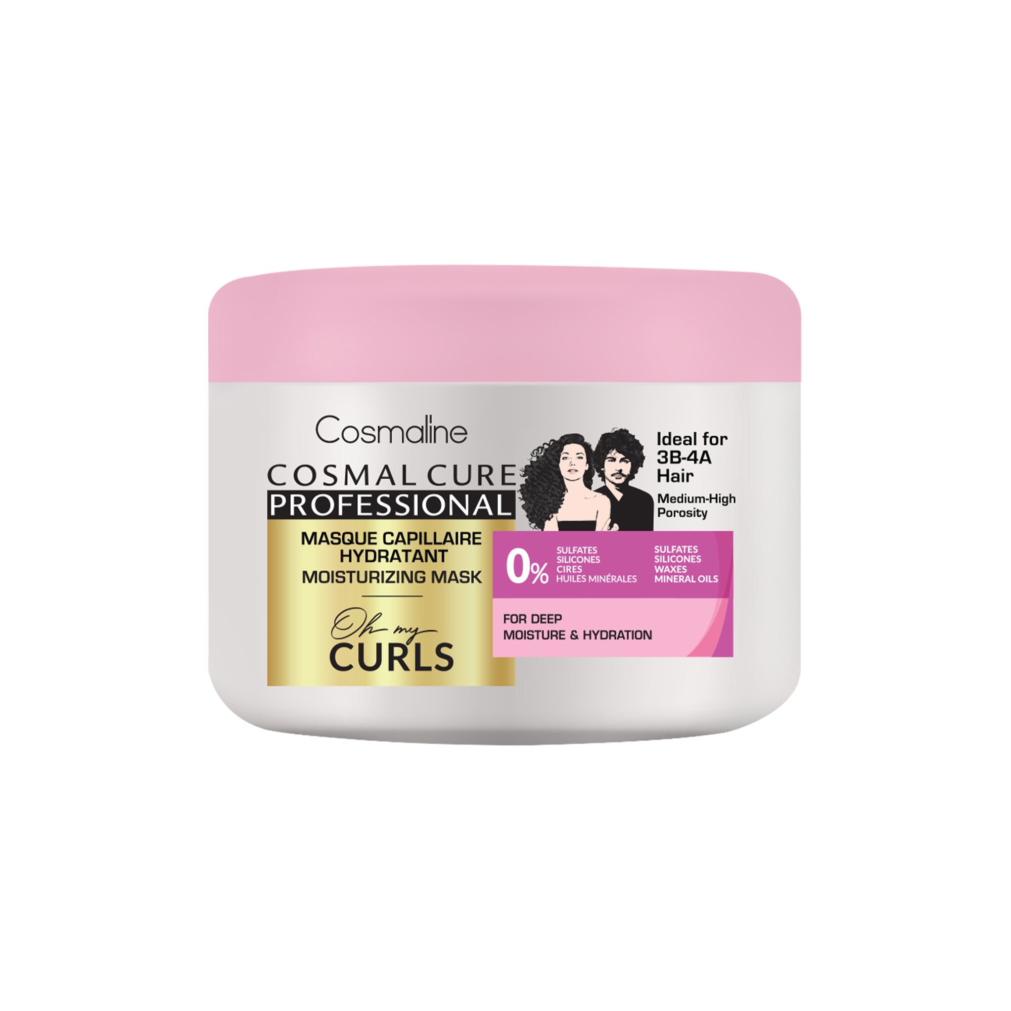 COSMAL CURE PROFESSIONAL OH MY CURLS MASQUE HYDRATANT