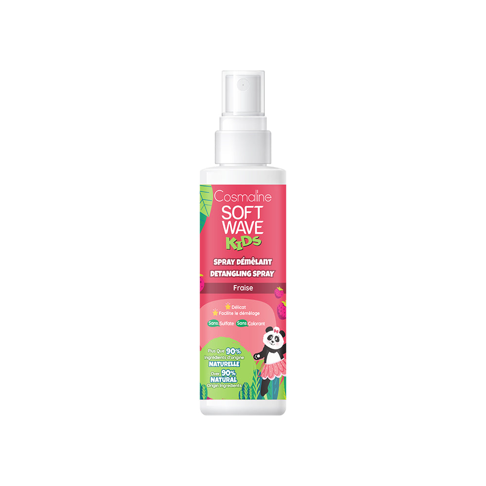 SOFT WAVE KIDS SPRAY DEMELANT A LA FRAISE