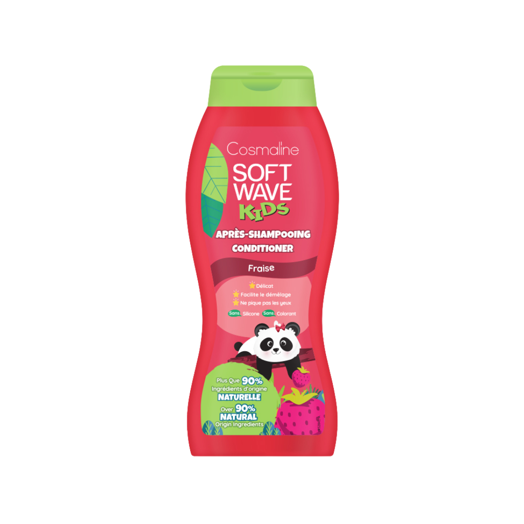 SOFT WAVE KIDS APRÈS-SHAMPOING A LA FRAISE